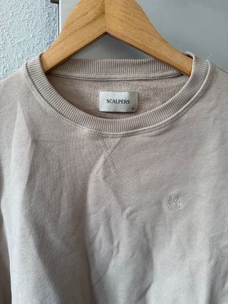Sudadera Scalpers Beige Talla M