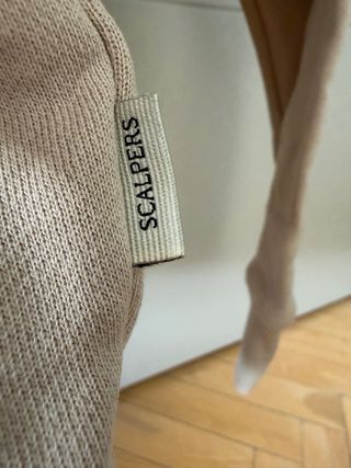 Sudadera Scalpers Beige Talla M