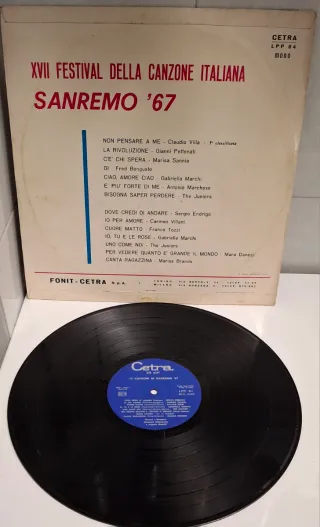 14 Canzoni di Sanremo '67 LP