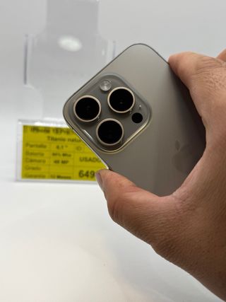 iPhone 15 Pro 128GB Titanio Natural