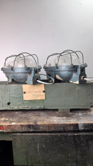 Lampada industriale vintage