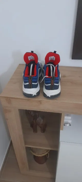 Scarpe Nike Air Max 97 Blu/Rosso Tg.43