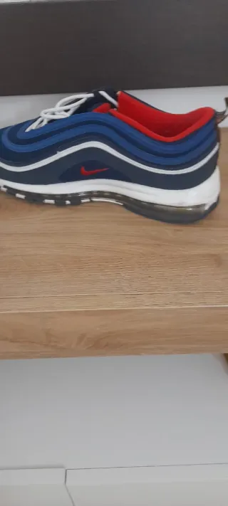Scarpe Nike Air Max 97 Blu/Rosso Tg.43