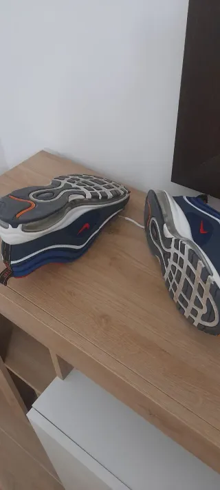 Scarpe Nike Air Max 97 Blu/Rosso Tg.43