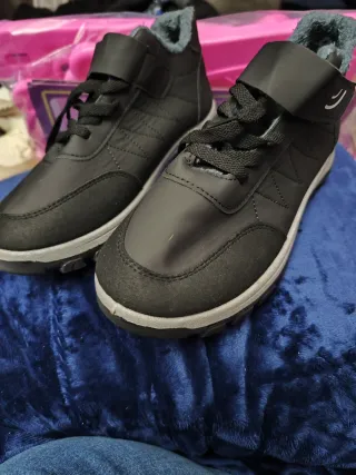 Zapatillas Invierno Hombre Negras