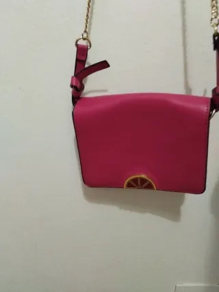 Bolso de fiesta rosa
