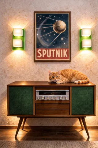 (2) Par Candeeiros de parede moderno