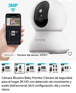 Cámara de vigilancia Blurams Dome Flare