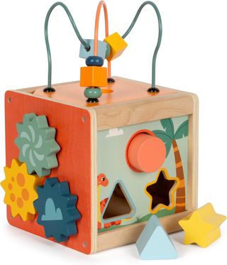 Juguete - Cubo de Motricidad de madera