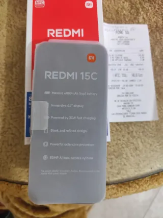 Xiaomi Redmi 15c Azul 256GB