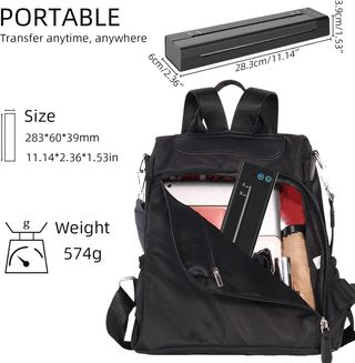 Impresora Térmica Portátil A4 Bluetooth Recargable