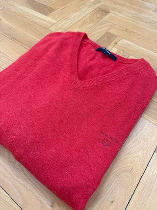 Jersey Gant Rojo Talla L