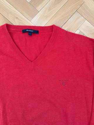 Jersey Gant Rojo Talla L