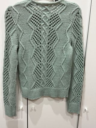 Jersey Guess verde perlas talla S/M