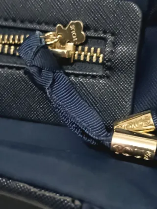 Bolso Tous azul y dorado mujer