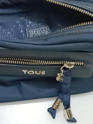 Bolso Tous azul y dorado mujer