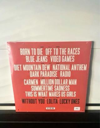 Doppio vinile Lana Del Rey sigillato 2012