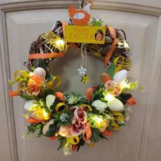 Ghirlanda Pasquale Decorata