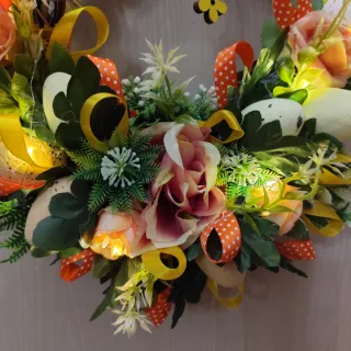 Ghirlanda Pasquale Decorata