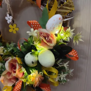 Ghirlanda Pasquale Decorata