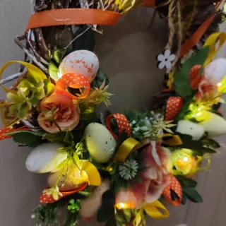 Ghirlanda Pasquale Decorata