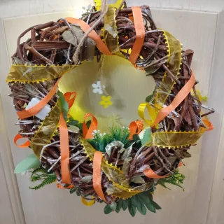 Ghirlanda Pasquale Decorata