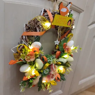 Ghirlanda Pasquale Decorata