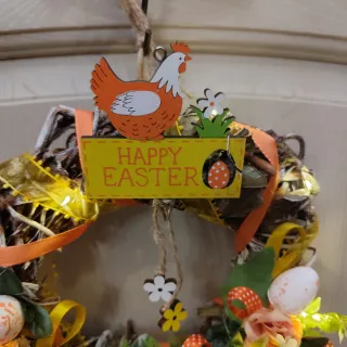 Ghirlanda Pasquale Decorata