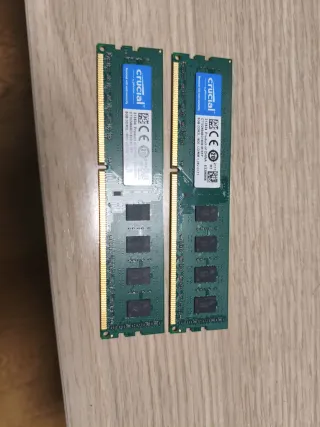 2x Crucial 8GB DDR3L 1600MHz UDIMM