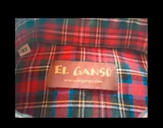 Camisa de cuadros de El Ganso.