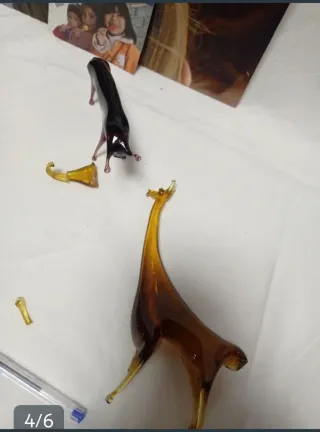 Figuras de cristal Murano