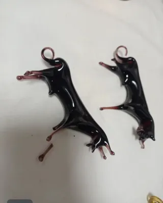 Figuras de cristal Murano