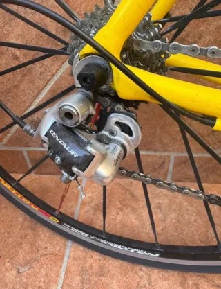 Bicicleta Giant TCR Amarilla