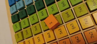 Lote de juegos de mesa educativos Madera