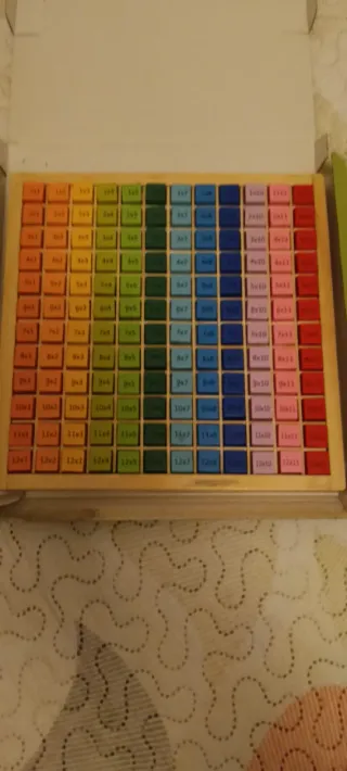 Lote de juegos de mesa educativos Madera