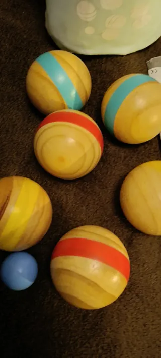 Lote de juegos de mesa educativos Madera