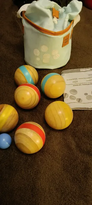 Lote de juegos de mesa educativos Madera