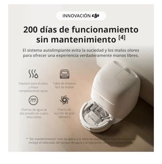 Robot Aspirador y Mopa DJI Romo S