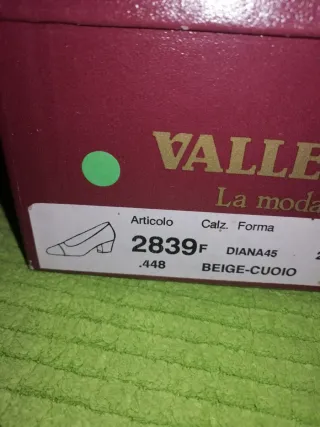 Scarpe donna Valleverde tg. 39 pelle
