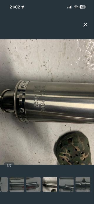 Tubo de escape GPR homologado