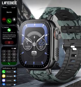 Reloj Inteligente LIFEBEE Negro y Verde