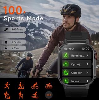 Reloj Inteligente LIFEBEE Negro y Verde