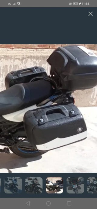 Suzuki V-Strom 650, pack adventure