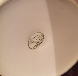 3 piezas Café Porcelana SANTA CLARA VIGO Sello MAR