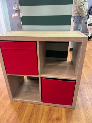 Mueble organizador con cajones