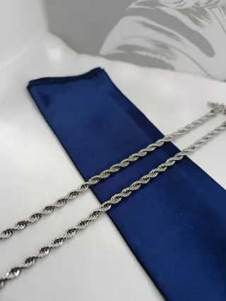 Collar Cuerda Acero Inoxidable