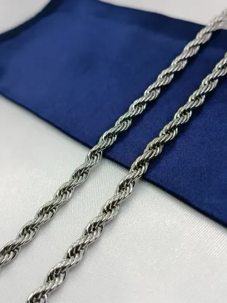 Collar Cuerda Acero Inoxidable