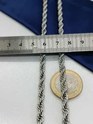 Collar Cuerda Acero Inoxidable