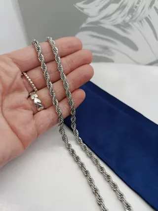 Collar Cuerda Acero Inoxidable