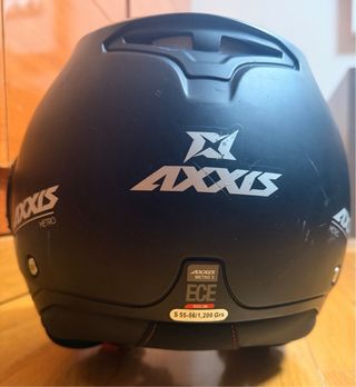 Casco Moto Negro AXXIS
